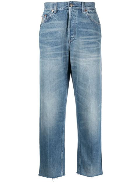 gucci jeans herren logo|gucci female jeans.